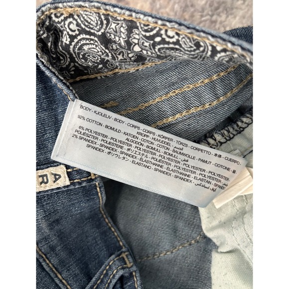 Ariat Real Denim Bootcut Blue Jeans Womens Size 29L Ranch Rodeo Cowgirl Western - Picture 12 of 15